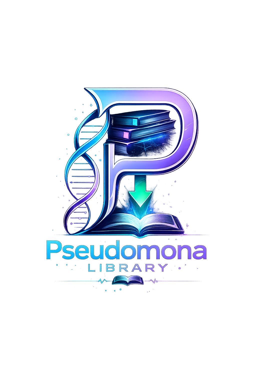 Logo oficial de Pseudomona Library